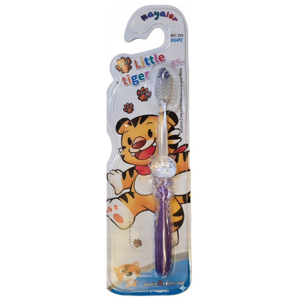 Cepillo de Dientes Infantil Little Tiger NT709 MZ-255 - Purple