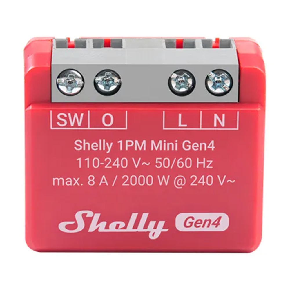 Interruptor Smart Shelly Gen 4 1PM MINI FG3800238070809 8A 110-240V