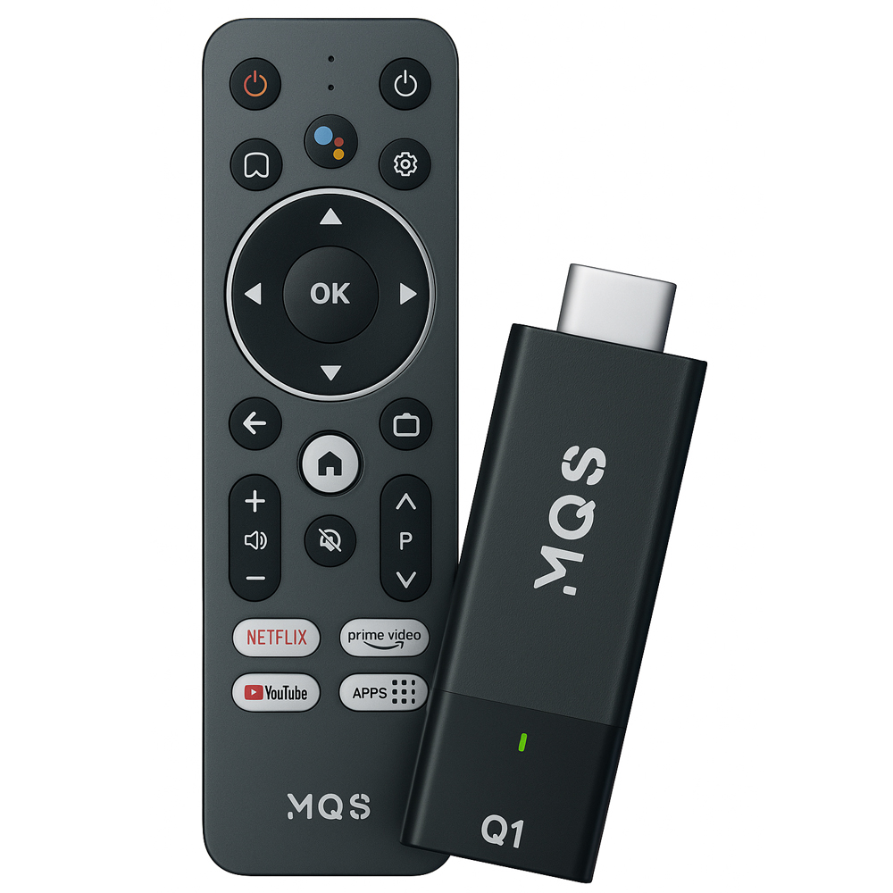 Receptor MQS Tv Stick Q1 2/8GB BT/Wifi