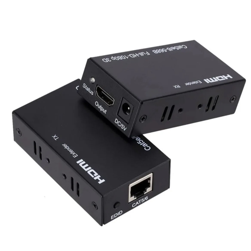 Adaptador HDMI Trove A RJ45P Extensor 60M 4k