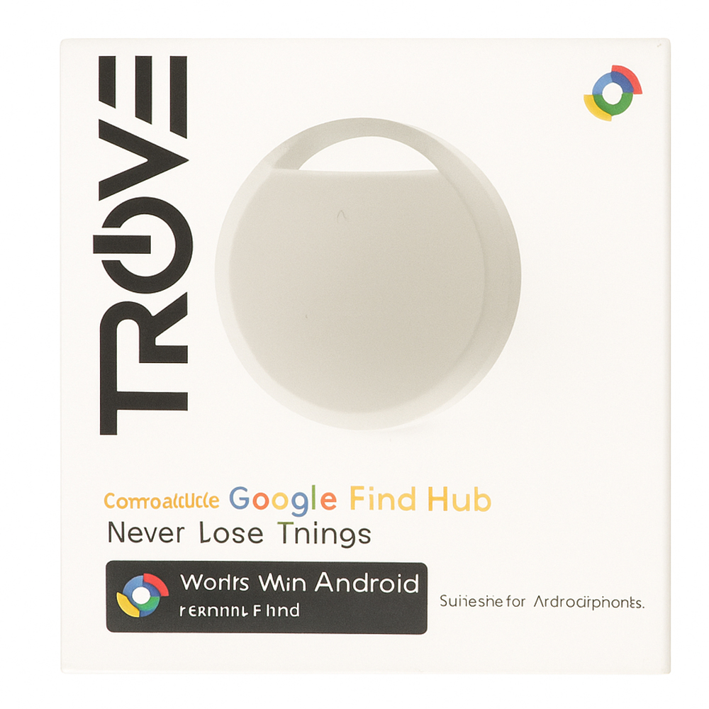 Rastreador Inteligente Trove Tag Android/Google - Blanco