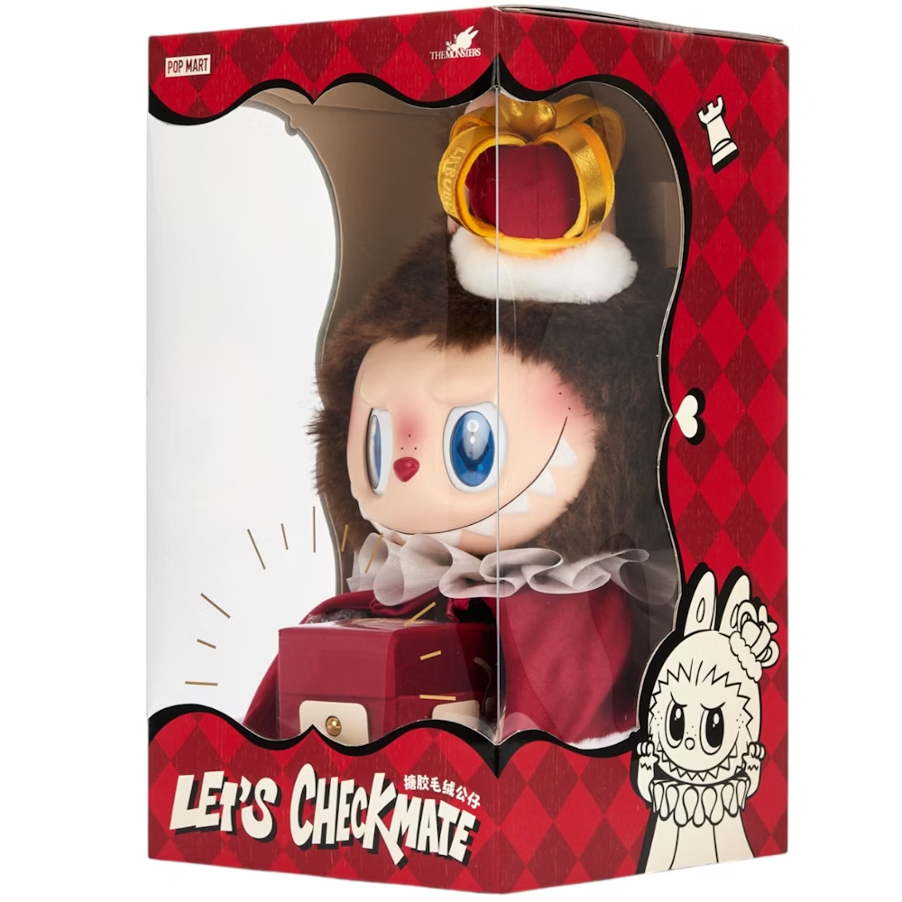 Peluche Pop Mart Labubu The Monsters Lest's Chekmate - (Caja Fea)