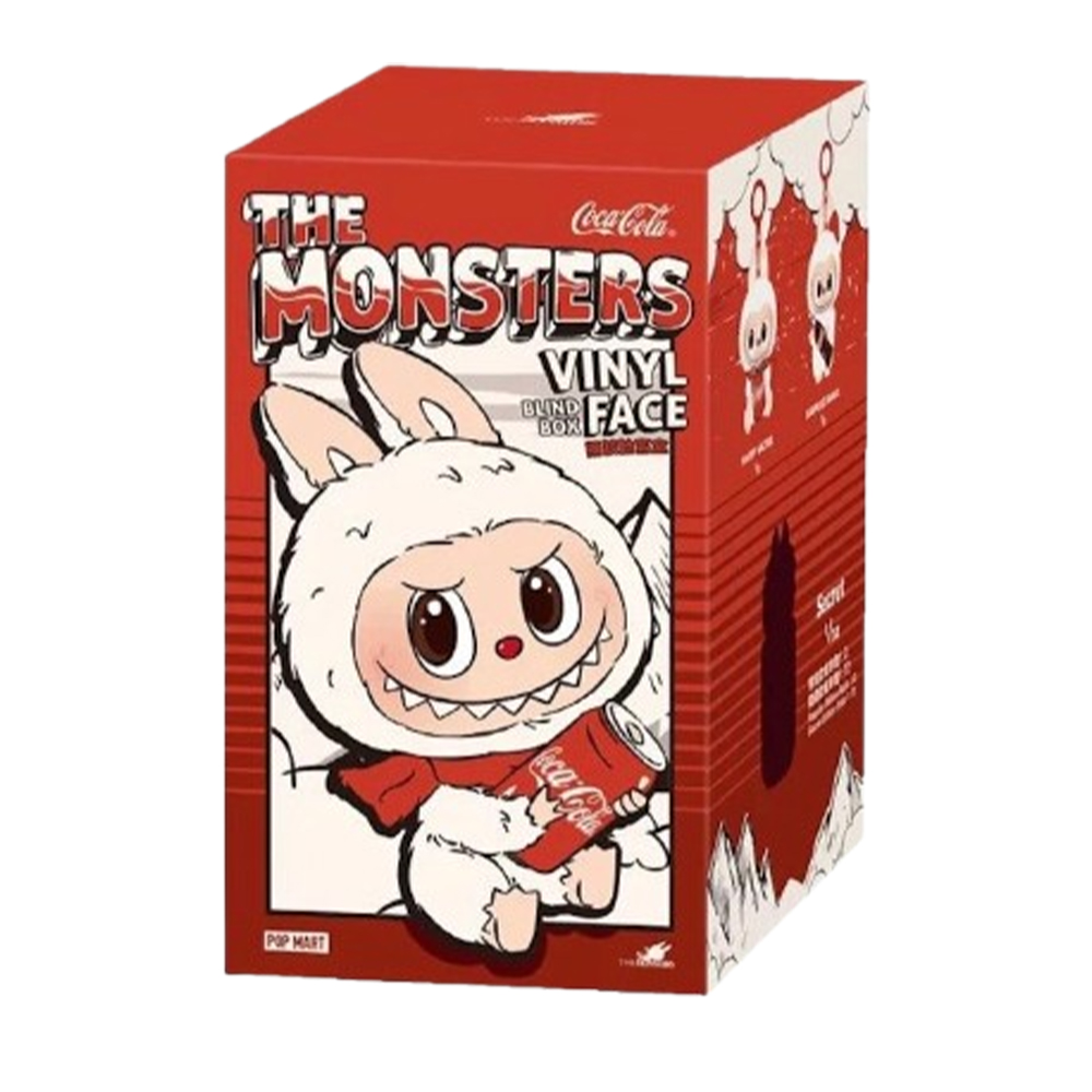 Peluche Pop Mart Labubu The Monsters Coca Cola - (Caja Fea)