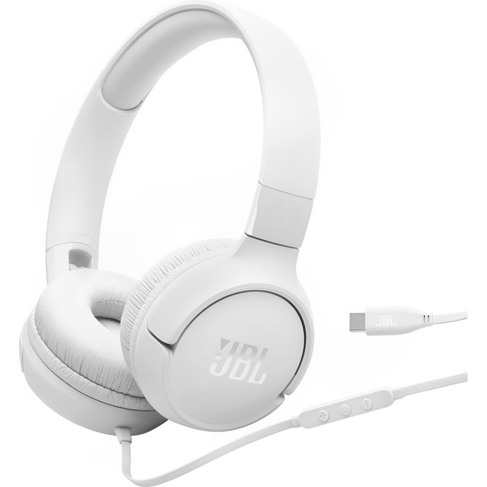 Auricular JBL Tune 520C USB-C - White