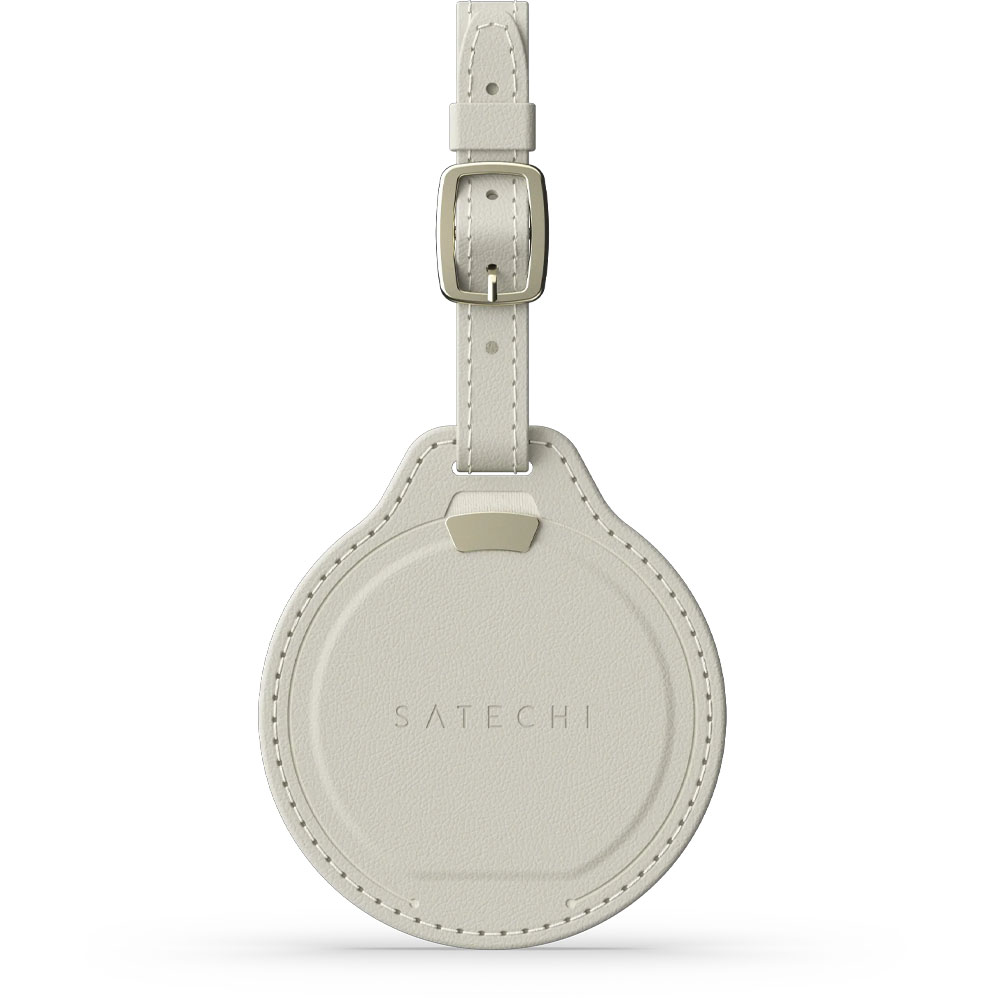 Llavero Satechi ST-LFALTW Vegan-Leather FindAll Luggage Tag - Sand