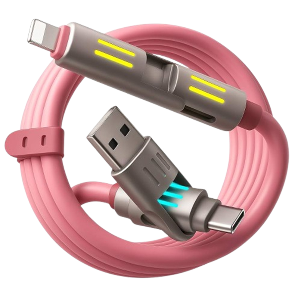Cable G-Tide WC155-5 4 en 1 240W - Pink