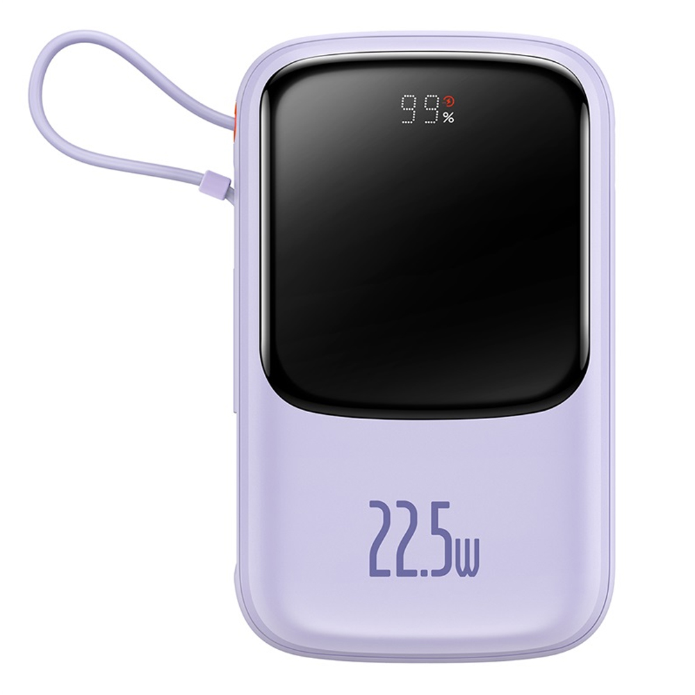 Cargador Portátil Baseus PPQD020105 10000mAh USB-C Editon 22.5W - Purple