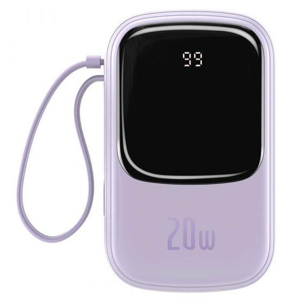 Cargador Portátil Baseus PPQD020005 10000mAh IP Editon 20W - Purple
