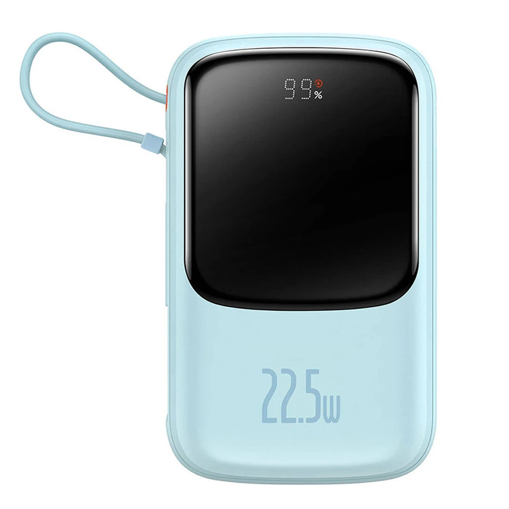 Cargador Portátil Baseus PPQD020103 10000mAh IP Editon 22.5W - Ligth Blue
