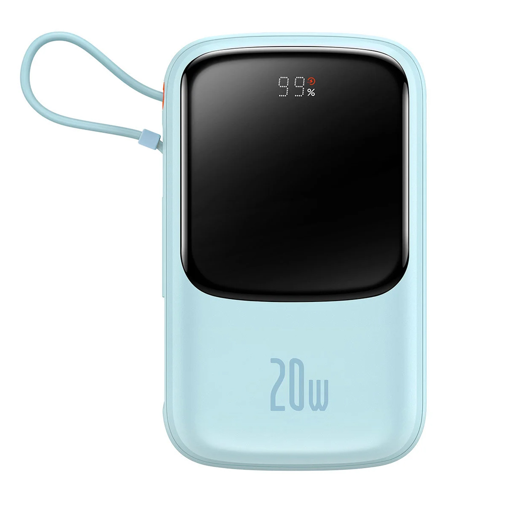 Cargador Portátil Baseus PPQD020003 10000mAh IP Edition 20W - Light Blue
