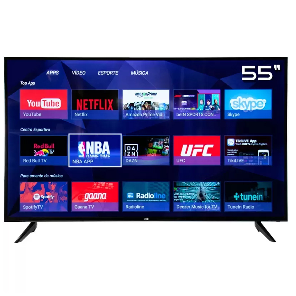 Smart Tv Led 55'' HYE HYE55ATUX 4K HDMI Android