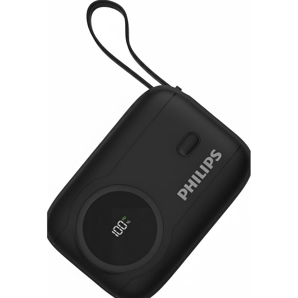 Cargador Portatil Philips  DLP8722 10000MAH - Black