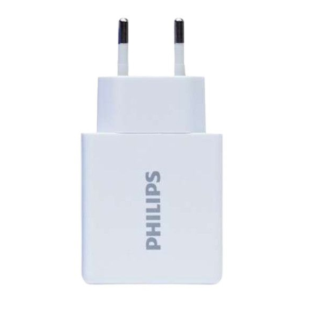 Cargador Philips DLP4313CW/70 USB-C 20W - White