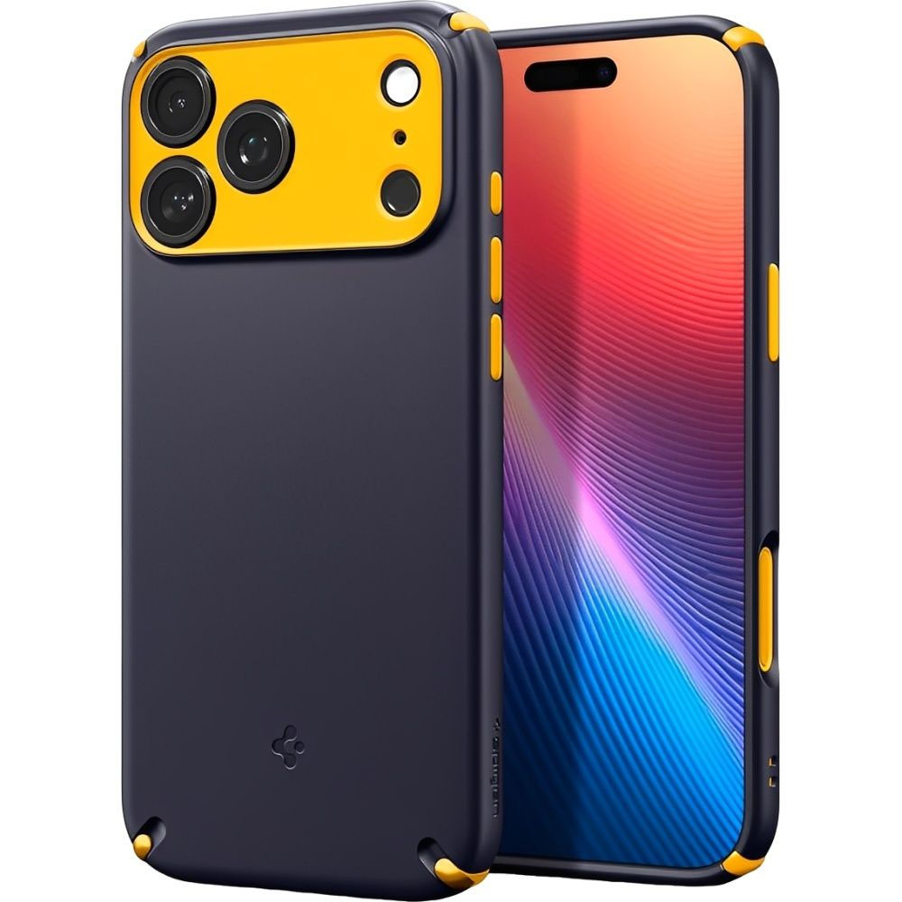 Funda Spigen iPhone 17 Pro Max Nano Pop Hybrid ACS09607 - Blueberry Navy