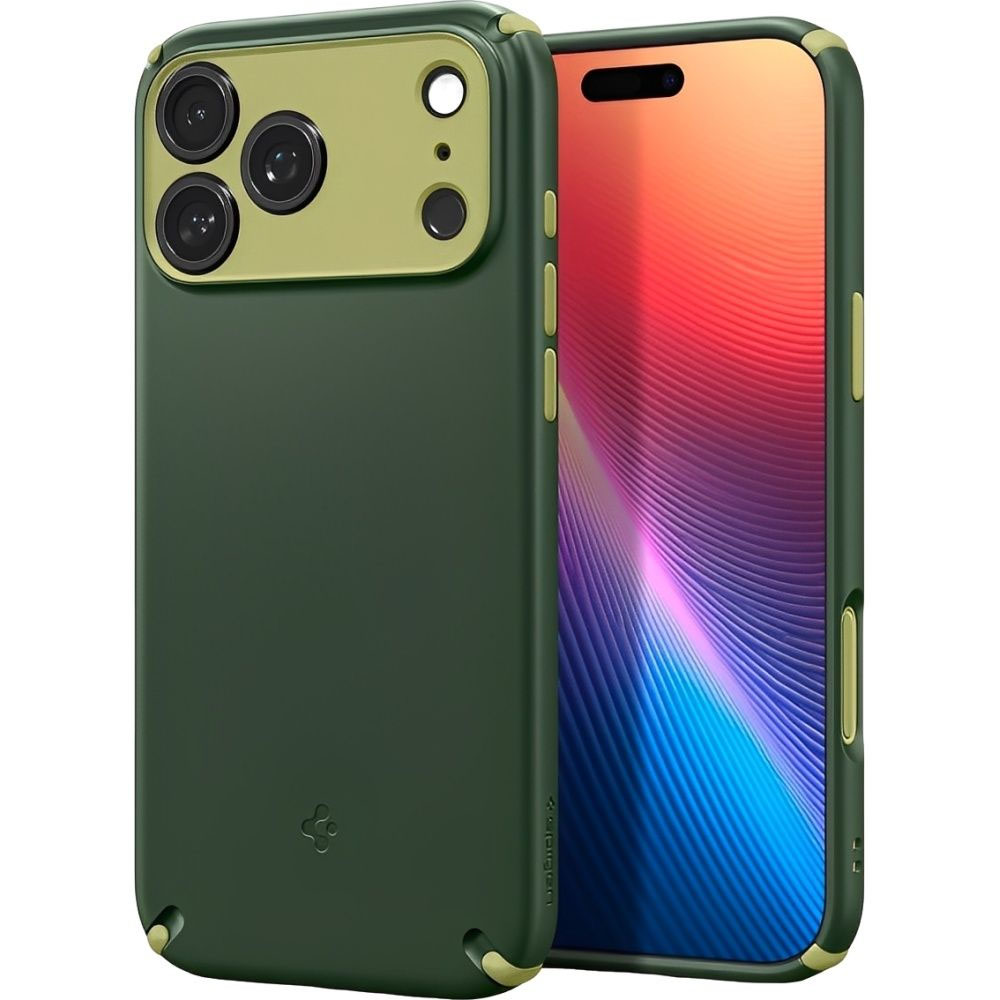 Funda Spigen iPhone 17 Pro Max Nano Pop Hybrid ACS09608 - Avo Green