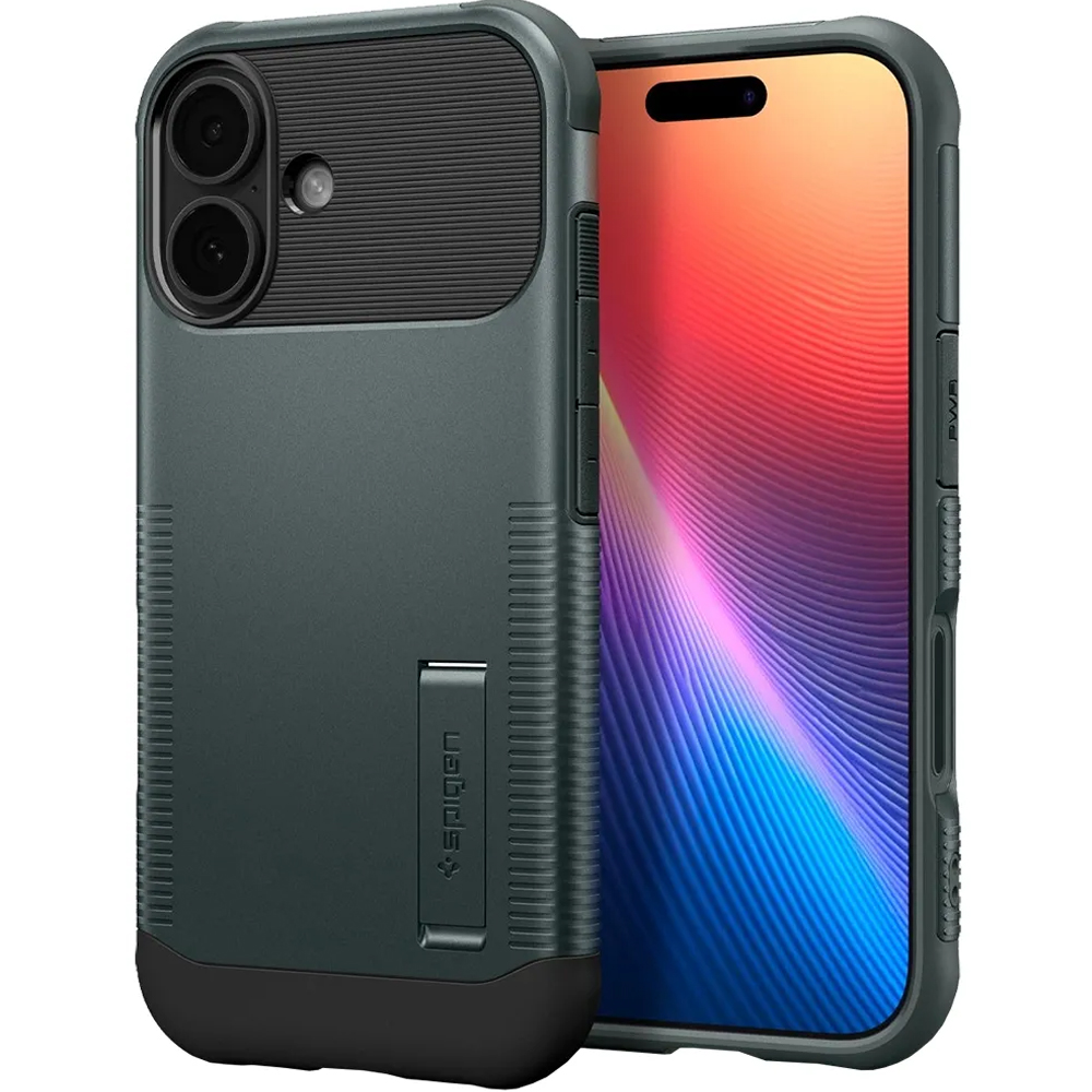 Funda Spigen Iphone 17 Slim Armor Mag Fit ACS09688 - Abyss Green