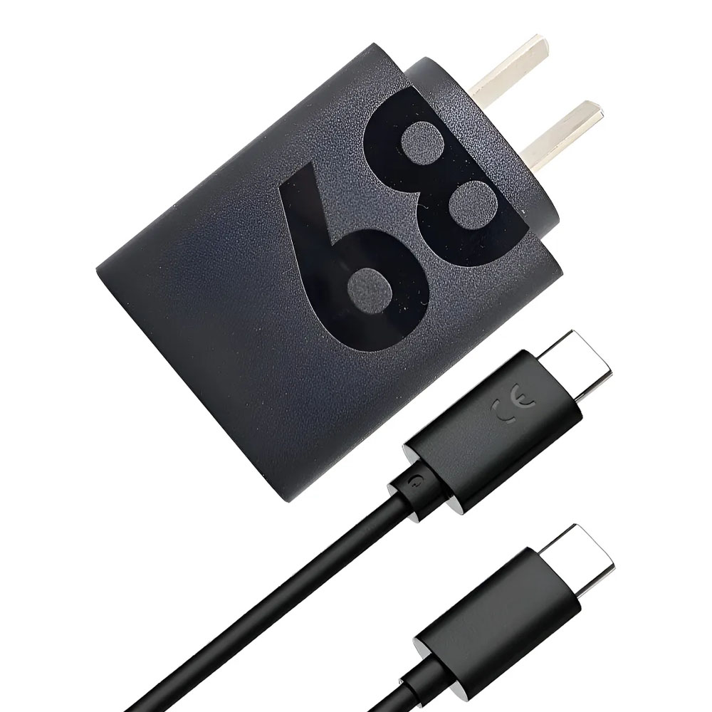 Cargador Motorola MC-686N 68W USB-C - Black