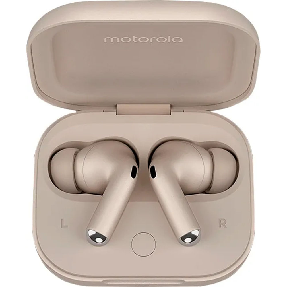 Auricular Motorola Moto Buds+ TWS XT2441-1 Sound By Bose - Gris Greige