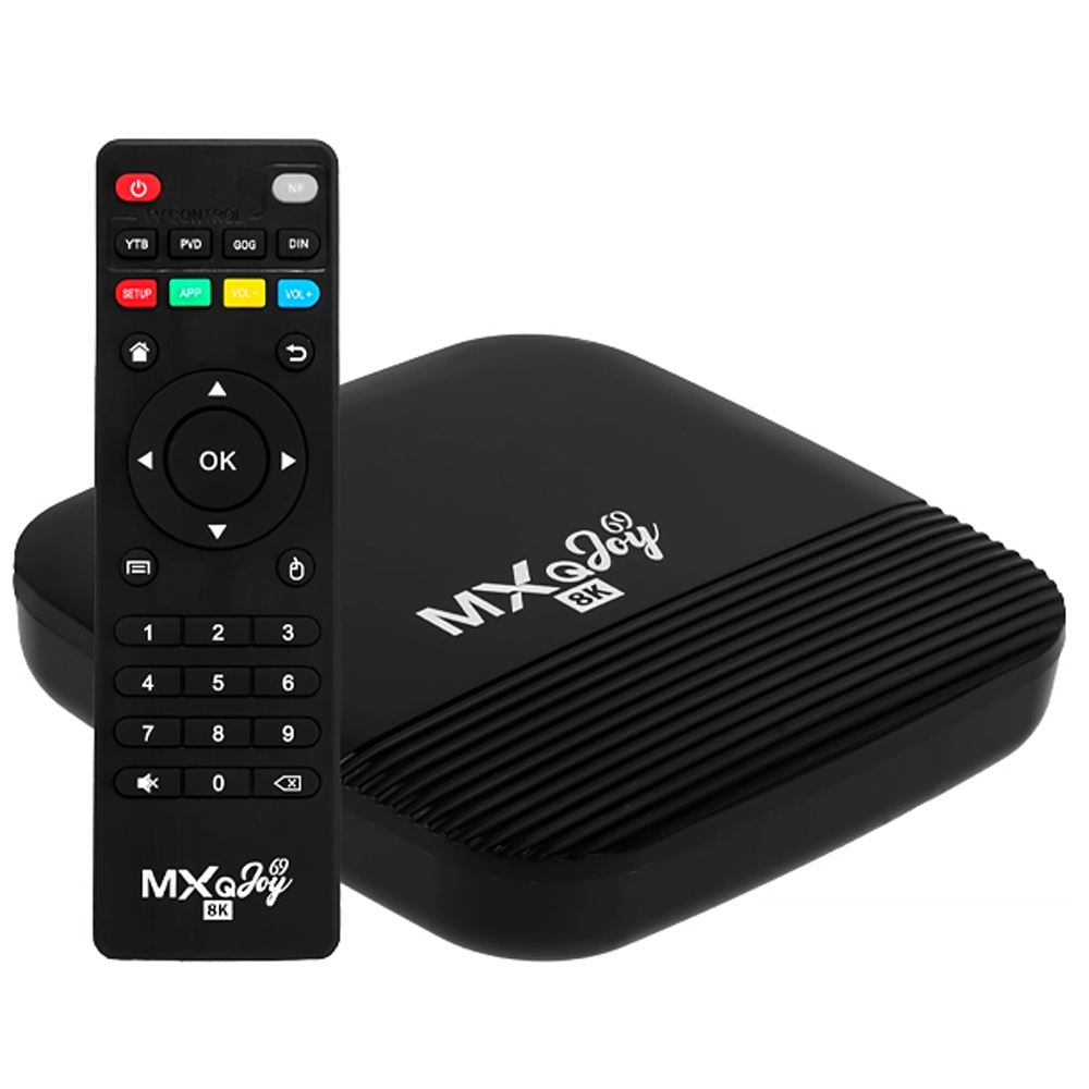 Receptor Tv Box MXQ Joy 69 128/512GB 8K Android Magis Tv