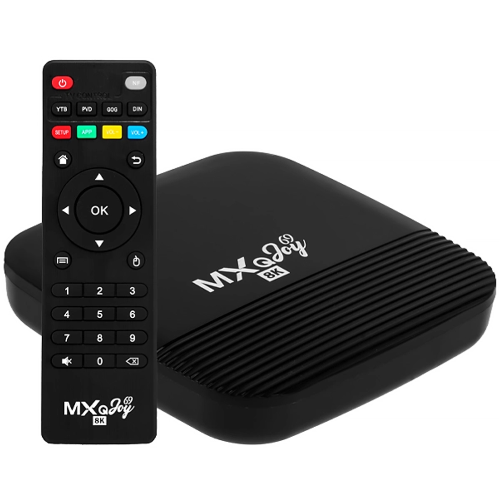 Receptor Tv Box MXQ Joy 69 64/256GB 8K Android Magistv