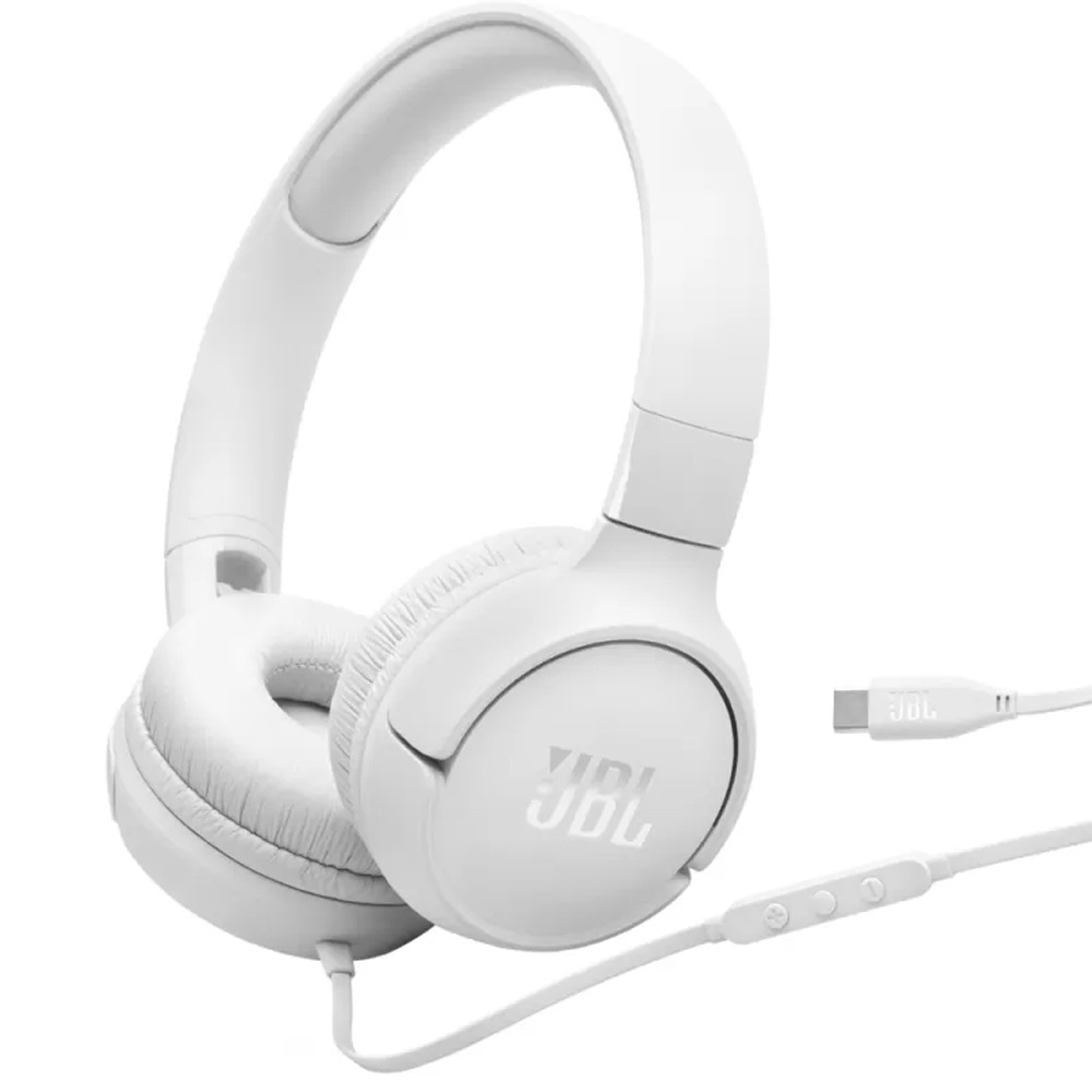 Auricular JBL Tune 520C USB-C - White (Deslacrado)