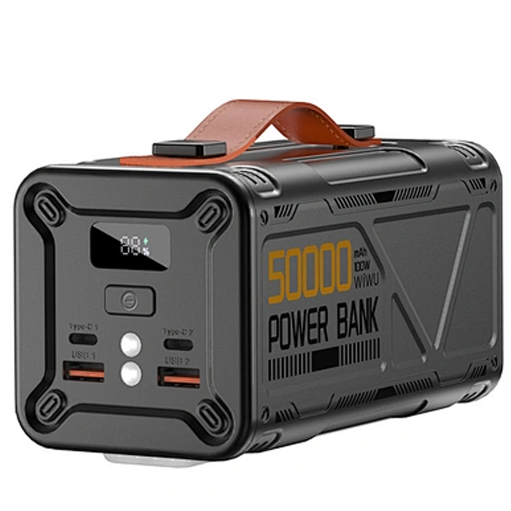 Cargador Portatil Wiwu WI-P029 50000MAH - Black