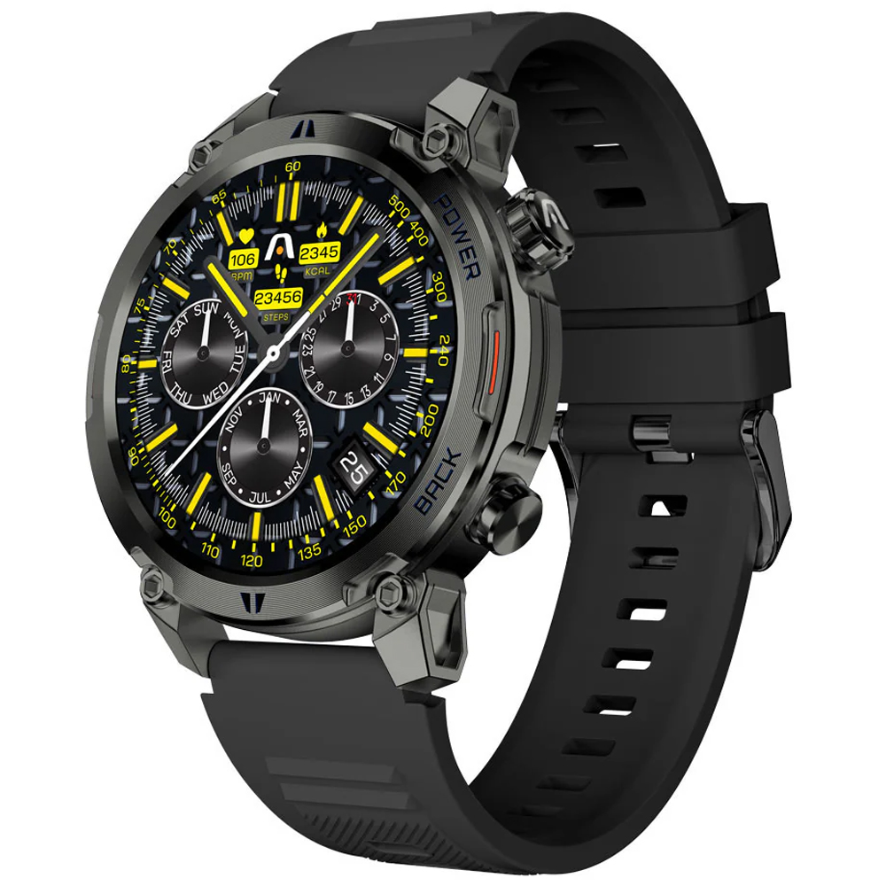 Reloj Smart Argom Skei C70 ARG-WT-6070BK 22mm - Black