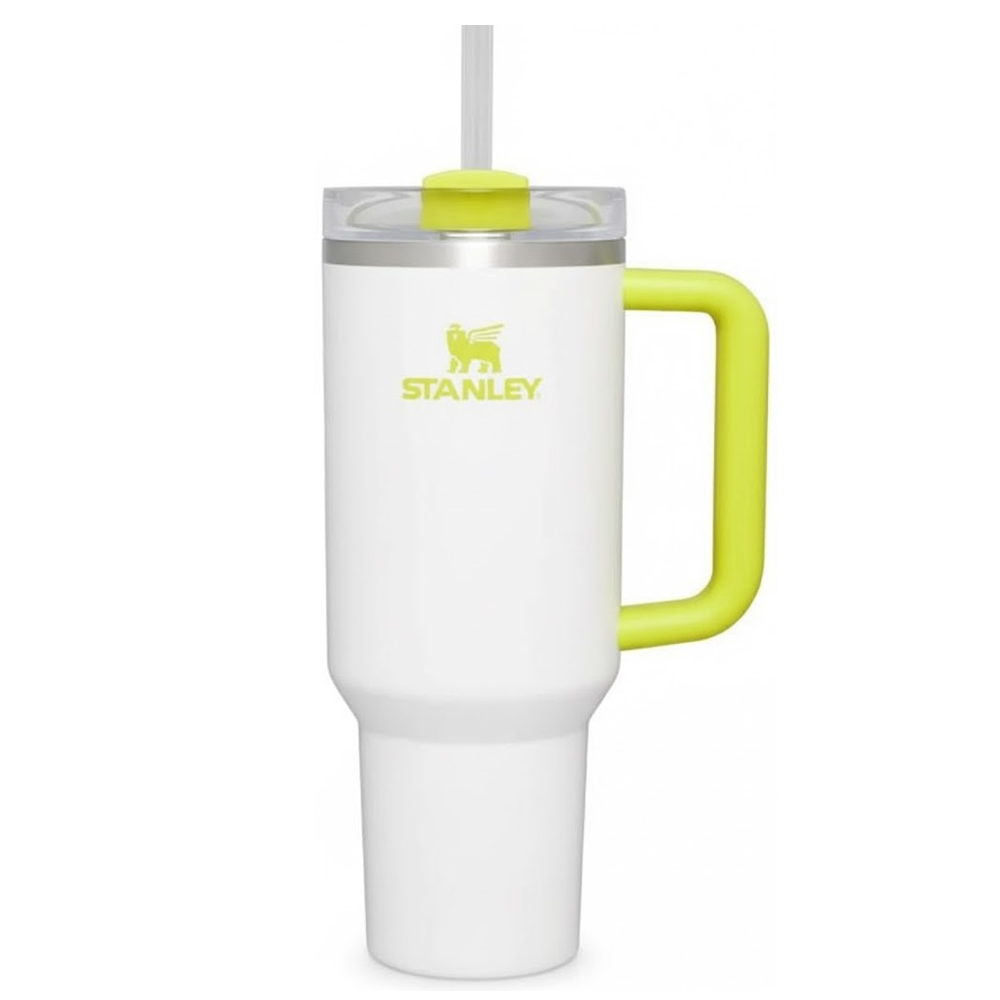 Vaso Térmico Stanley Flowstate Quencher H2.0 Tumbler 1.18L - Fros/Yellow (Con Pajita)