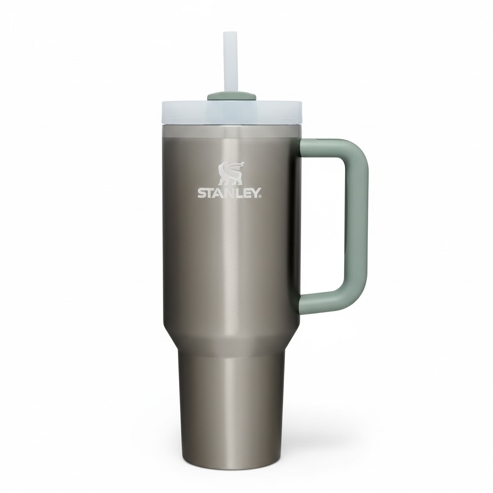 Vaso Térmico Stanley Flowstate Quencher H2.0 Tumbler 887mL - Silver (Con Pajita)