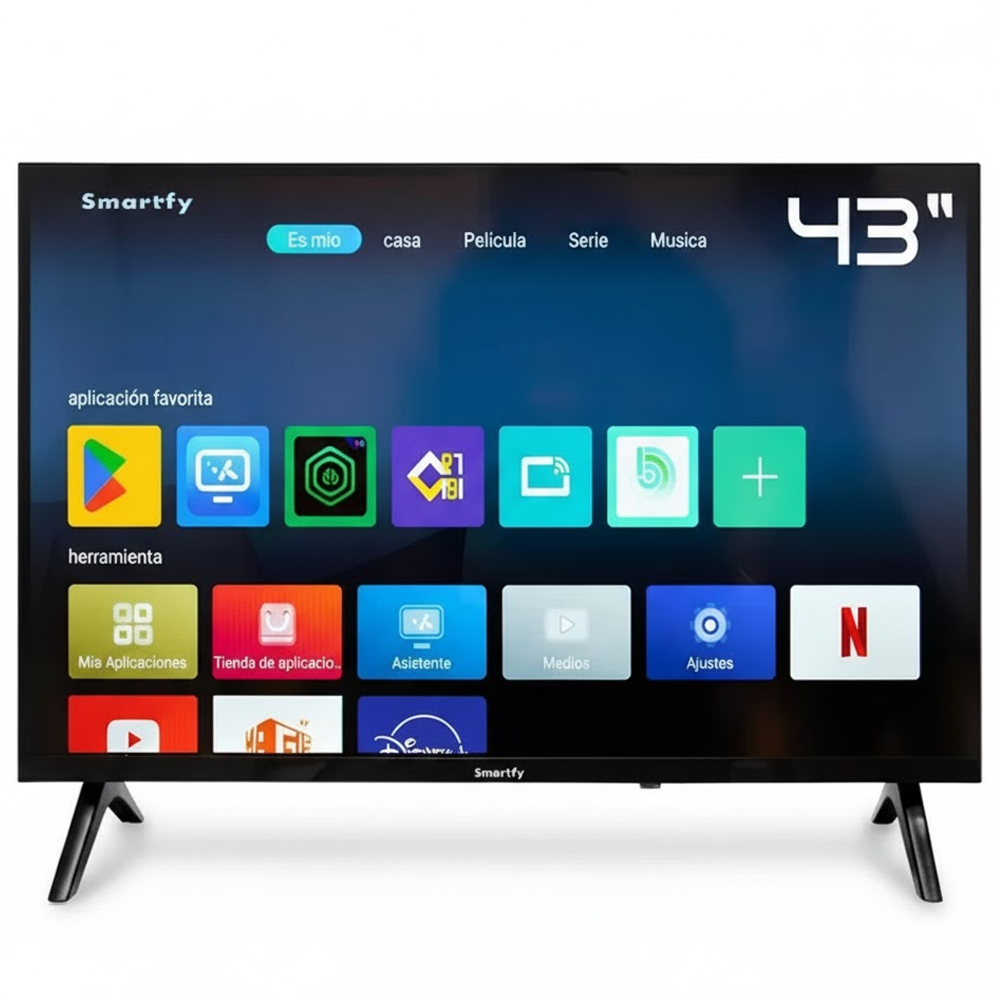 Smart Tv Led 43'' Smartfy  STV43B HD/HDMI Android