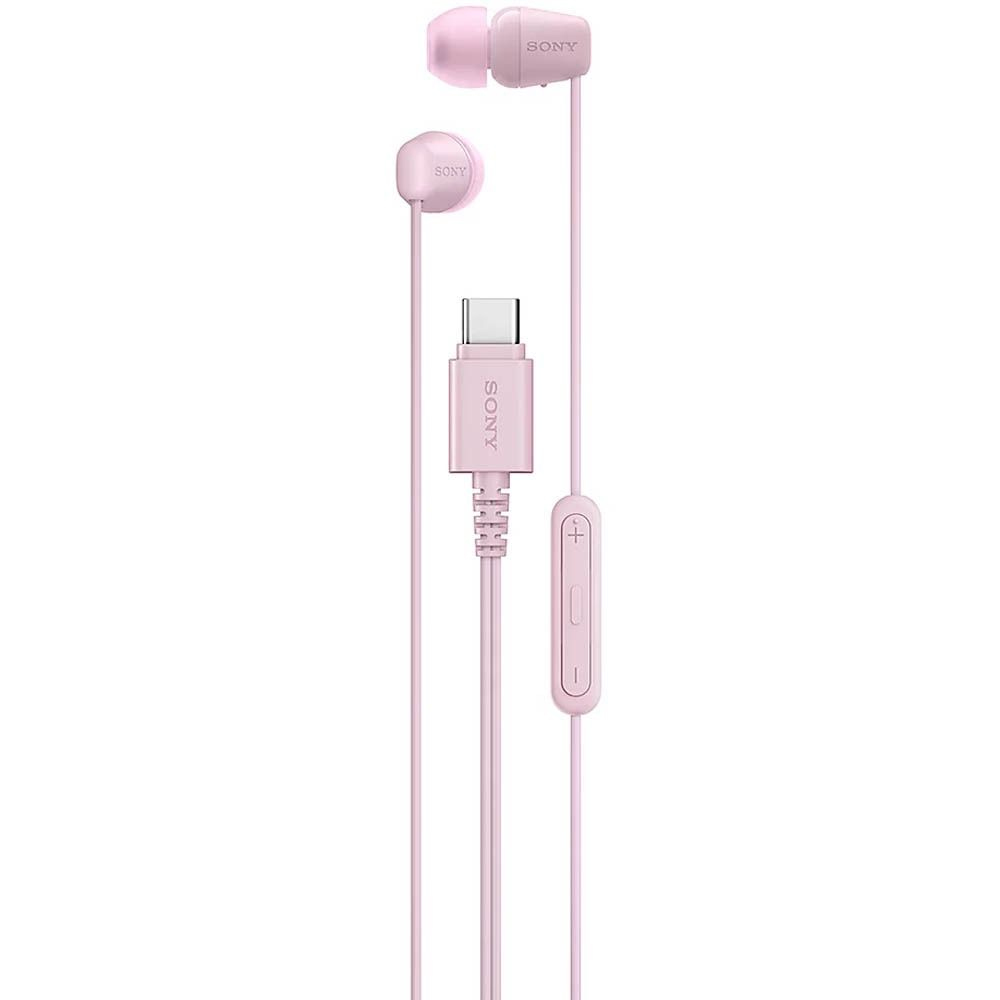 Auricular Sony IER-EX15C 3.5MM USB-C C/Mic - Pink