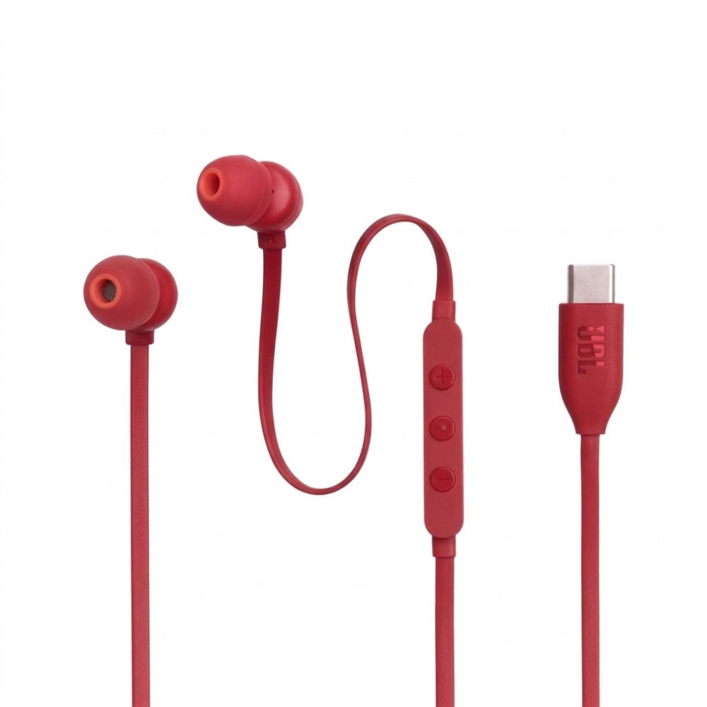 Auricular JBL T310 USB-C - Red