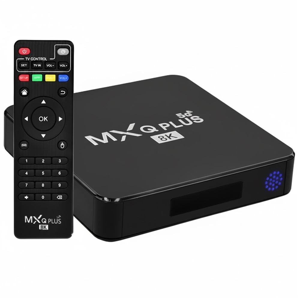 Receptor Tv Box MXQ Plus 128/512GB 8K 5G - Black Magistv