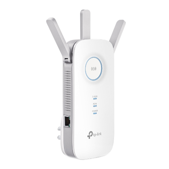 Repetidor de Señal  Wi-fi TP-Link AC1750 RE450 450Mbps de 2.4GHZ + 1300Mbps / 5GHZ - Blanco