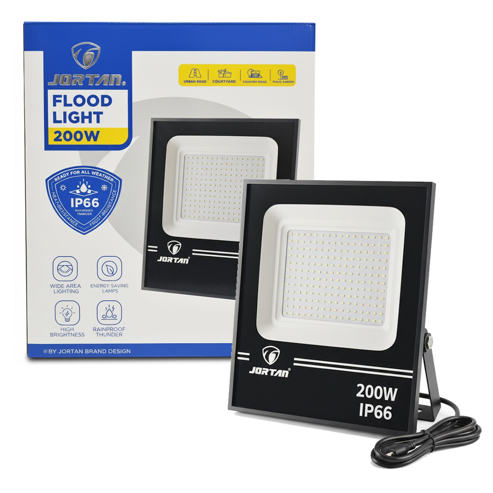 Reflector LED Sate Jortan JT-JG200W 200W/6500K/IP66/Control