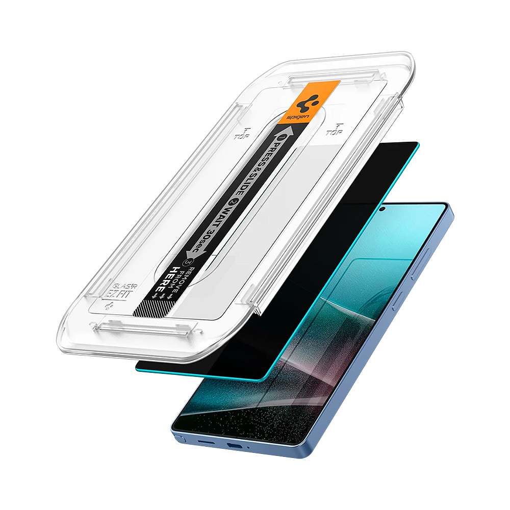 Pelicula Spigen Samsung S25 Ultra Glas Tempered Reinforced Easy Fit AGL09221 2 Piezas