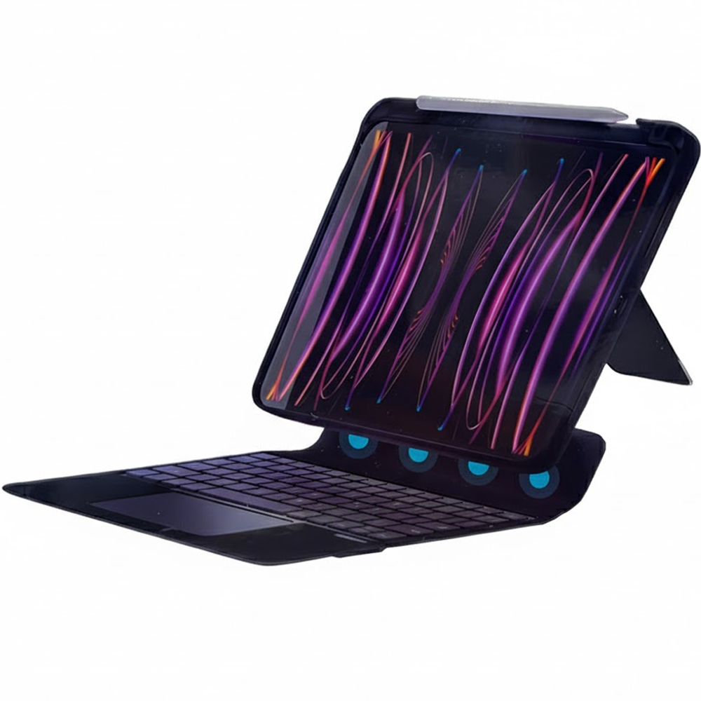 Teclado Para iPad Piblue IP-AD11 11 2022 - Black (Deslacrado)