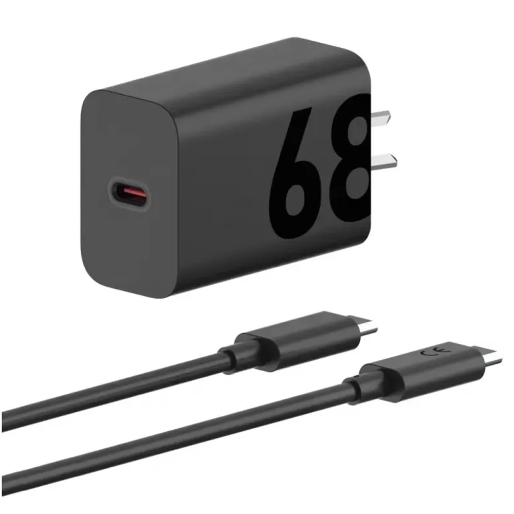 Cargador Motorola MC-686N 68W USB-C ARG PIN- Black (Deslacrado)