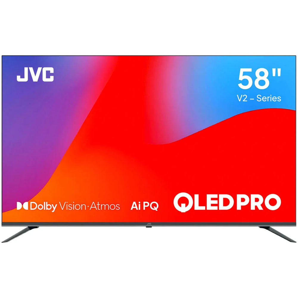 Tv Smart Qledpro 58" JVC LT-58KM858 Slim Atmos 2.0