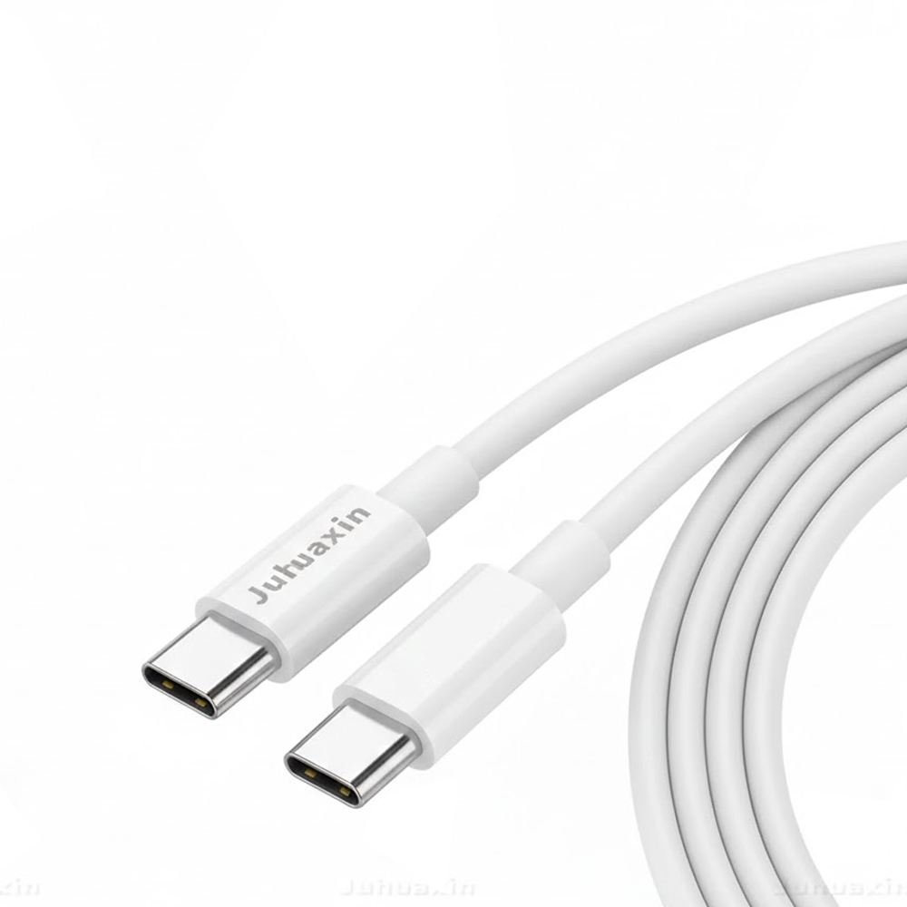 Cable Juhuaxin JU-UX31 USB-C USB-C 65W 1m - White
