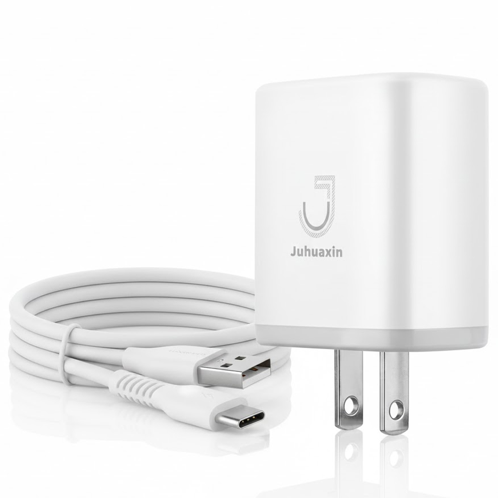 Cargador Juhuaxin JU-P02 Con Cable USB-C 20W - White