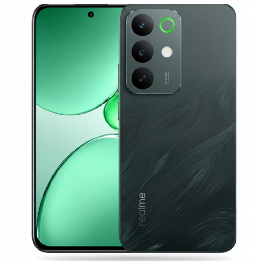 Smartphone Realme C85 Pro RMX5555 DS LTE NFC 8/256GB 6.8" 50/8MP 45W - Peacoc Green (Anatel)