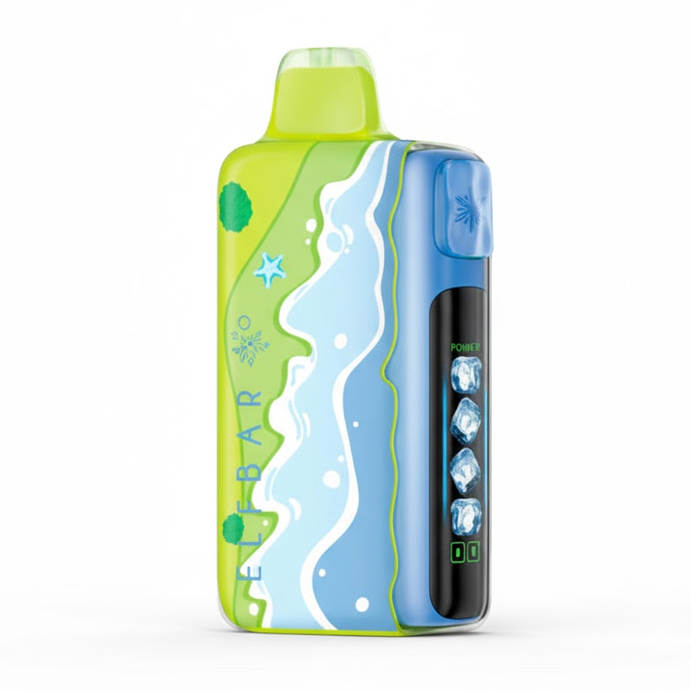 Vaper Desechable Elfbar Ice King Summer Edition 40K Puffs - Green Apple Sulsh