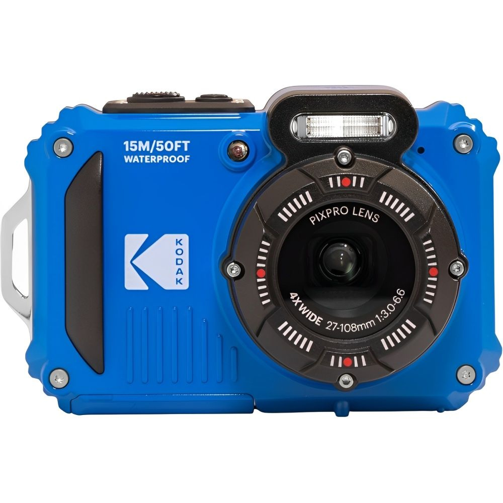 Camara Kodak Digital PixPro WPZ2 16MP (RD6) + 2 Baterias + Memoria SD - Blue