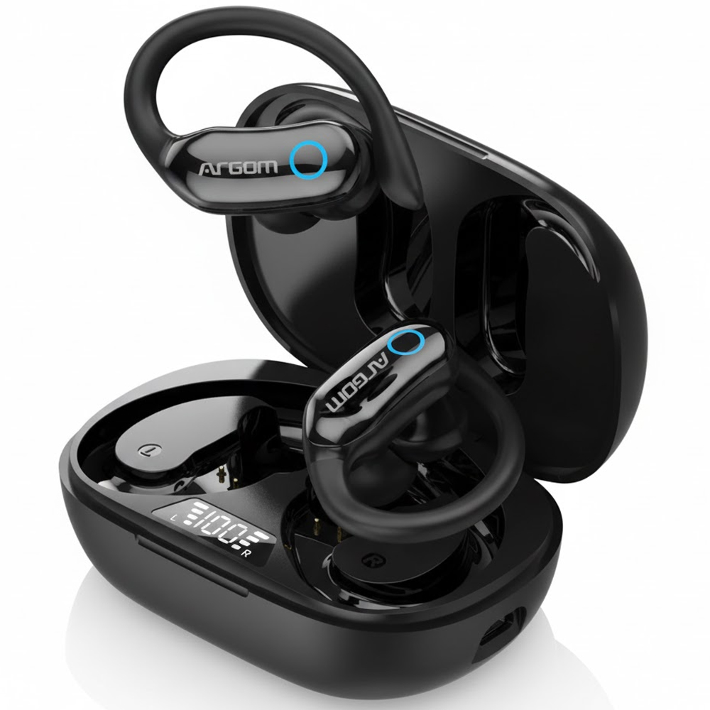 Auricular Argom ARG-HS-5095BK Skeipods E95 - Black