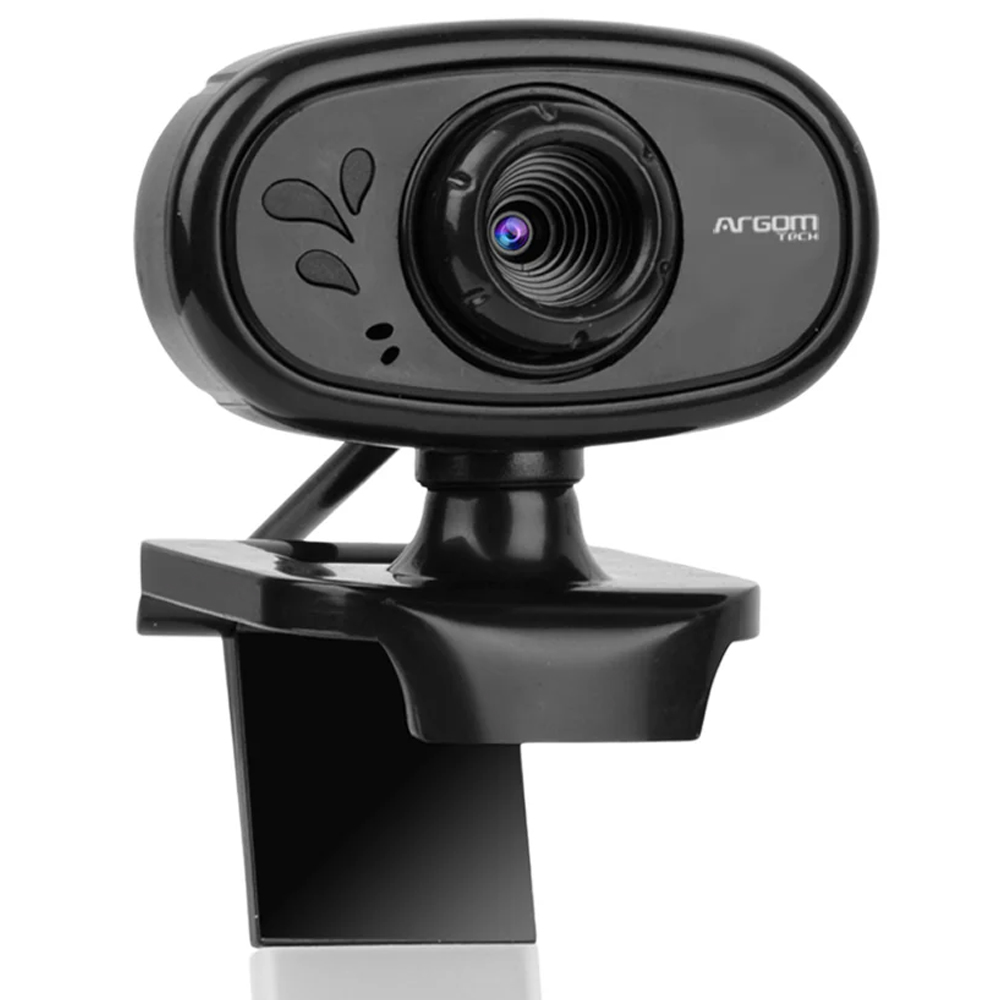 Camara Webcam Argom CAM20 ARG-WC-9120BK 720P/HD/360° - Negro