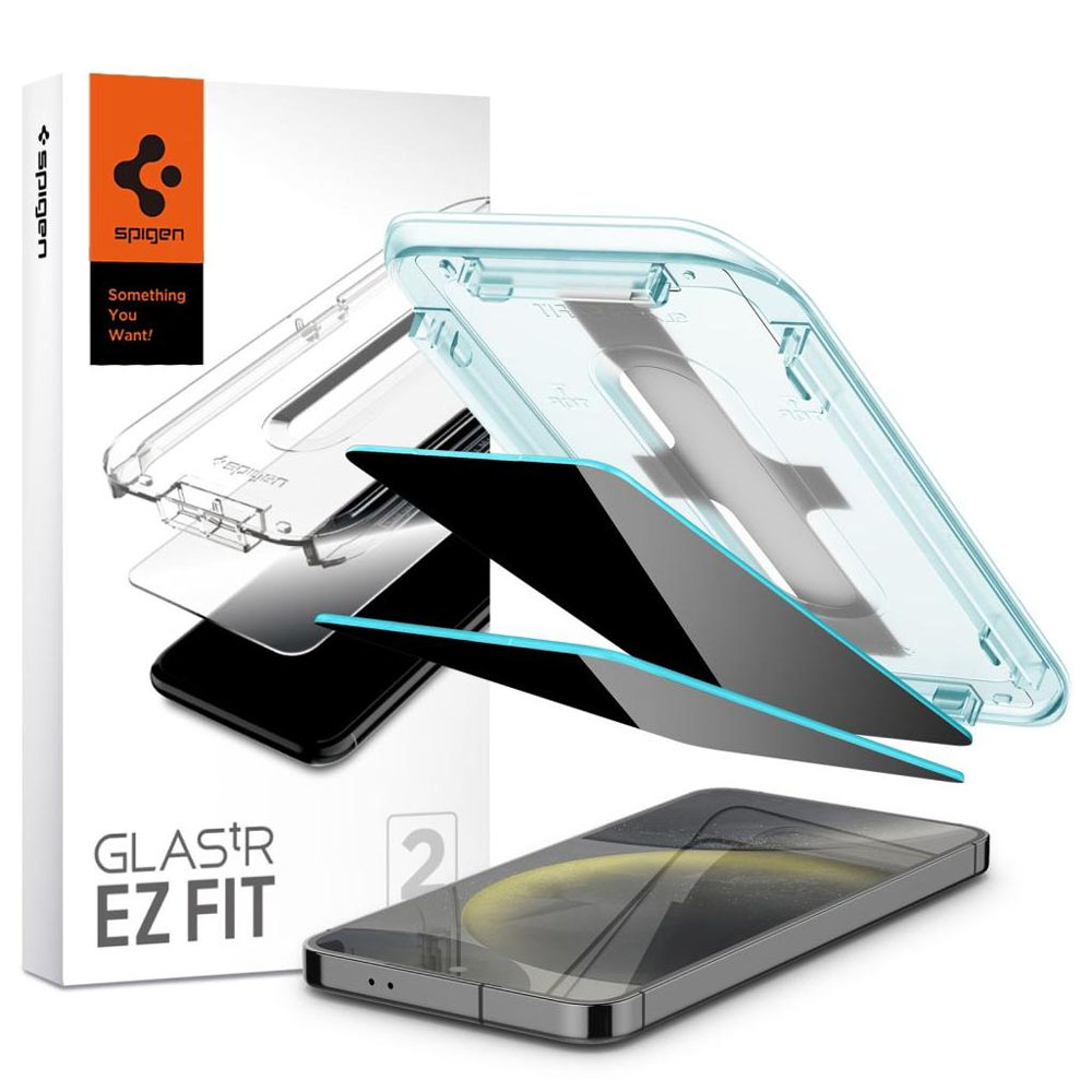 Pelicula Spigen Samsung S25 Glas.TR EZ Fit AGL07627 2Pcs