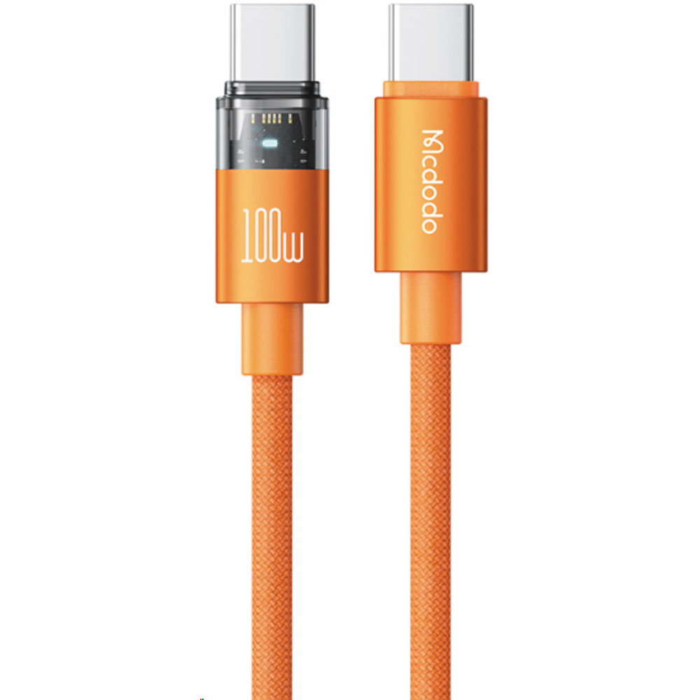 Cable MCDODO CA-5585 USB-C a USB-C 1.2 Metros - Orange
