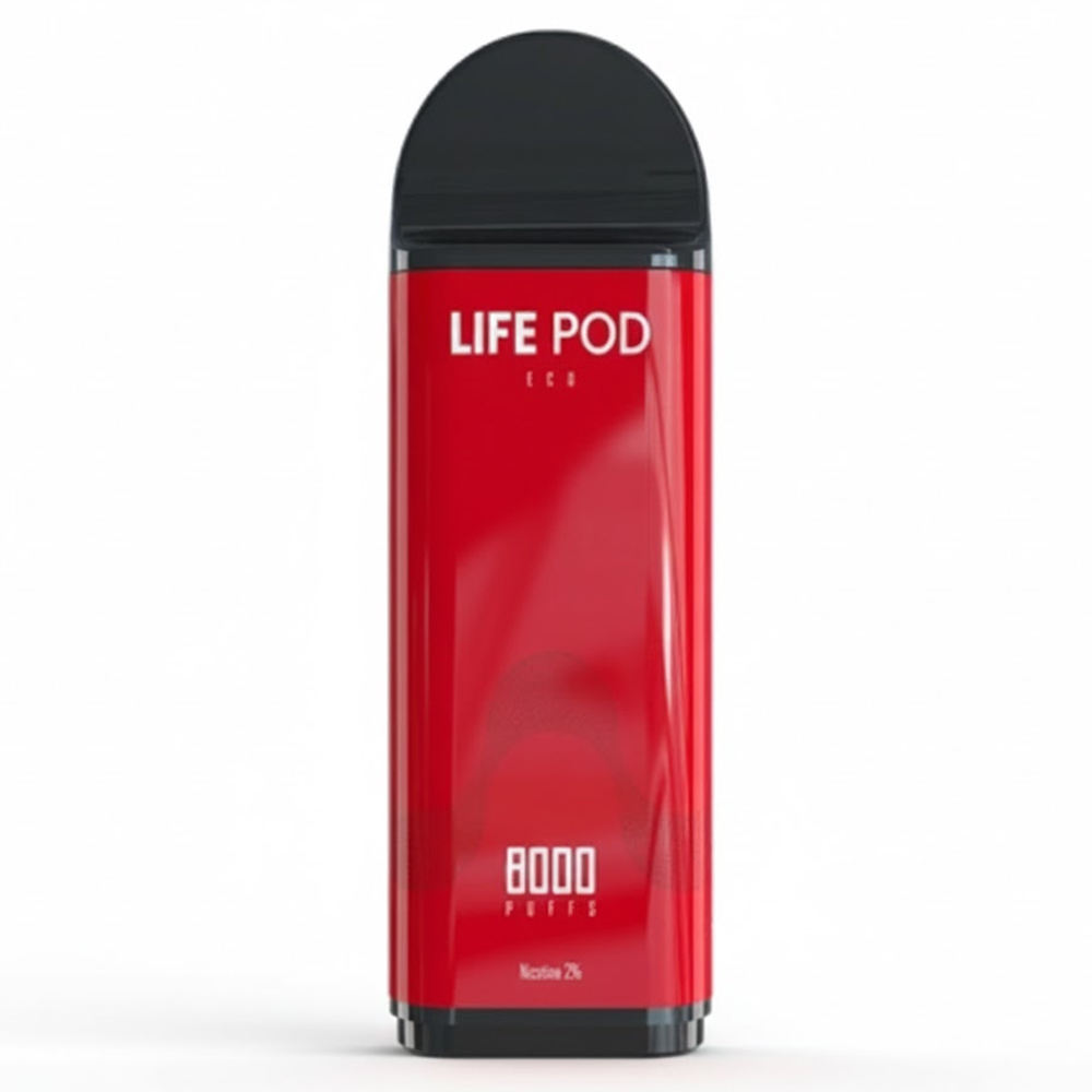 Vaper Desechable Life Pod Eco Cartridge 8000 Puffs - Apple Berries Ice