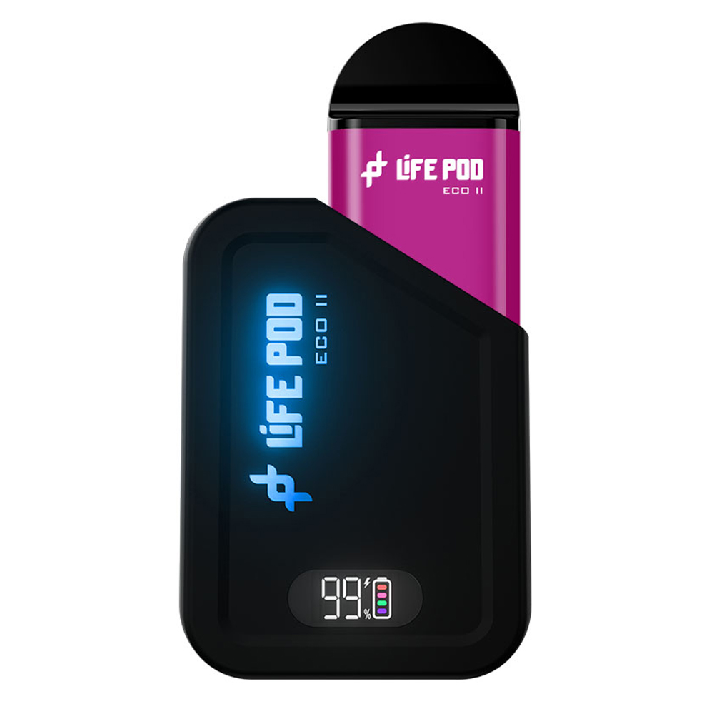 Vaper Desechable Life Pod Eco Pro Kit 8000 Puffs - Grape Ice